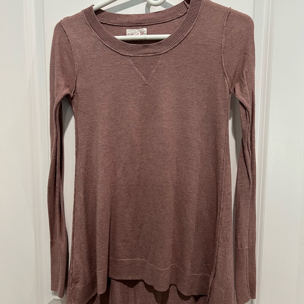 Shrinking Violet Sweater, Sz XS